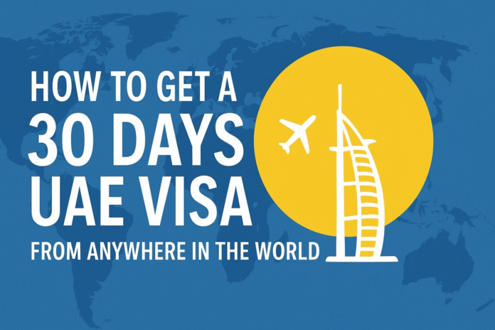 30 Days UAE Visa